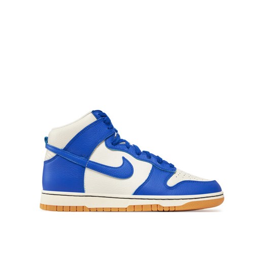 Nike Sneakersy Dunk Hi Retro Se FV6612 001 Niebieski ze sklepu MODIVO w kategorii Buty sportowe męskie - zdjęcie 182653993
