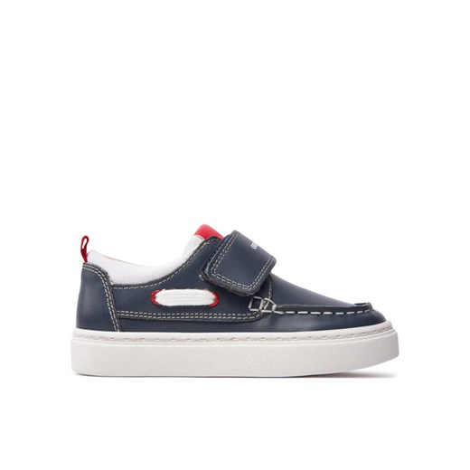 Geox Sneakersy B Nashik Boy B455ND 08510 C4211 S Granatowy ze sklepu MODIVO w kategorii Mokasyny dziecięce - zdjęcie 182654033