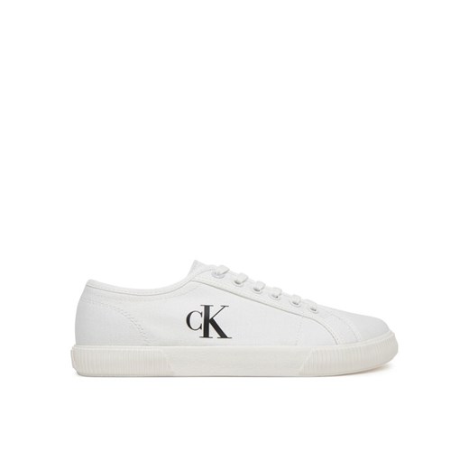 Calvin Klein Jeans Tenisówki Ess Vulc Low Cv Mg Wn YW0YW01762 Czarny ze sklepu MODIVO w kategorii Trampki damskie - zdjęcie 182654044