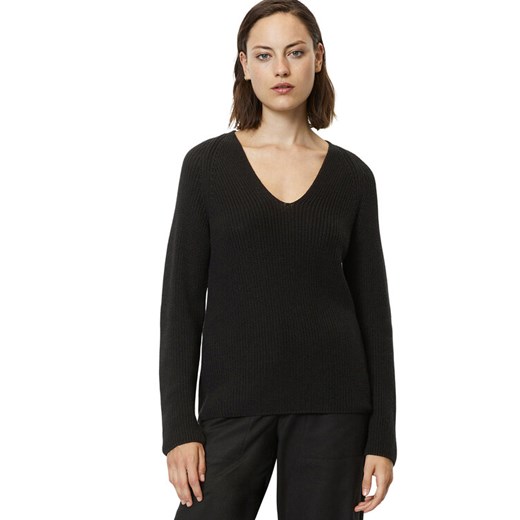 Marc O'Polo Sweter 308 6059 60097 Czarny Regular Fit ze sklepu MODIVO w kategorii Swetry damskie - zdjęcie 182654114