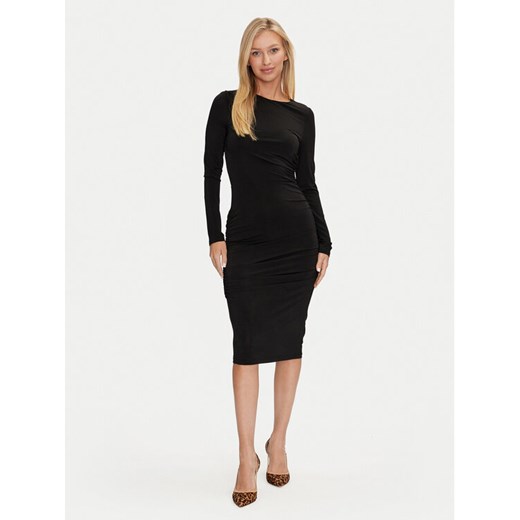 Marciano Guess Sukienka koktajlowa 4YGK30 6265A Czarny Regular Fit ze sklepu MODIVO w kategorii Sukienki - zdjęcie 182654171