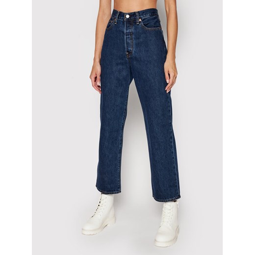 Levi's® Jeansy Ribcage Ankle 72693-0072 Granatowy Straight Fit 29_29 MODIVO