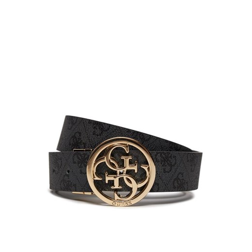 Guess Pasek Damski Noelle BW9166 P4235 Czarny ze sklepu MODIVO w kategorii Paski damskie - zdjęcie 182654204