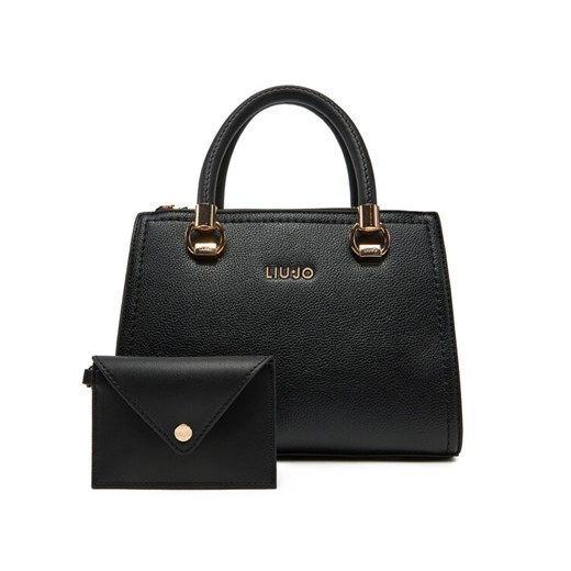 Liu Jo Torebka S Satchel AA5163 E0058 Czarny ze sklepu MODIVO w kategorii Torebki damskie - zdjęcie 182654323