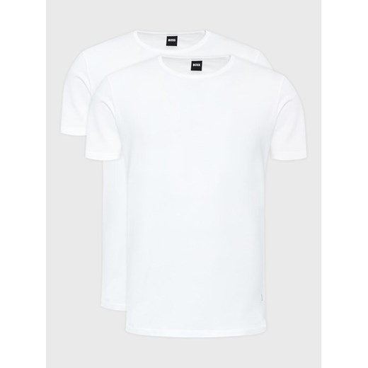 Boss Komplet 2 t-shirtów Modern 50475276 Biały Slim Fit ze sklepu MODIVO w kategorii T-shirty męskie - zdjęcie 182654340
