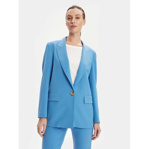Marella Marynarka Estella 2413041131 Niebieski Oversize ze sklepu MODIVO w kategorii Marynarki damskie - zdjęcie 182654424