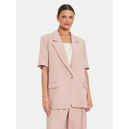 ViCOLO Marynarka TB2444 Różowy Regular Fit ze sklepu MODIVO w kategorii Marynarki damskie - zdjęcie 182654453