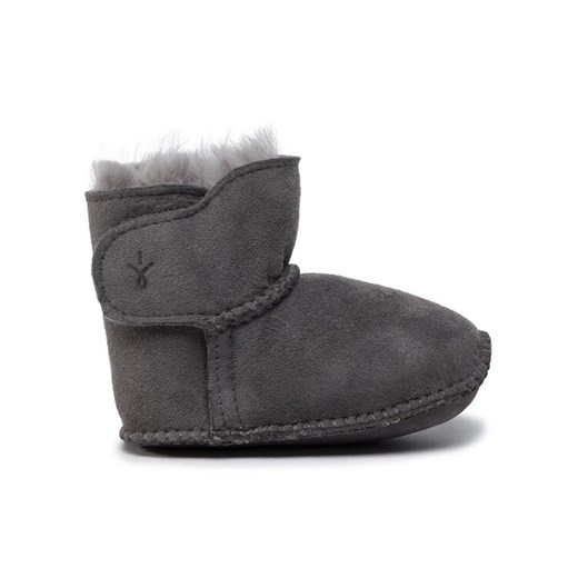 EMU Australia Śniegowce Baby Bootie B10310 Szary ze sklepu MODIVO w kategorii Buty zimowe dziecięce - zdjęcie 182654501