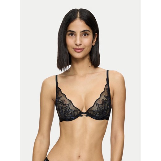 Triumph Biustonosz z fiszbiną Crazy Stupid Love 10222352 Czarny ze sklepu MODIVO w kategorii Biustonosze - zdjęcie 182654561
