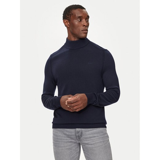 Boss Golf Avac_M 50501761 Granatowy Slim Fit ze sklepu MODIVO w kategorii Swetry męskie - zdjęcie 182654604