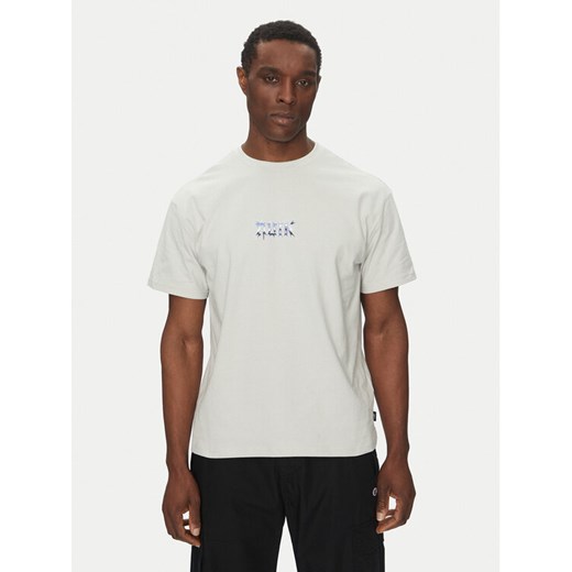 Quiksilver T-Shirt EQYZT08016 Szary Relaxed Fit ze sklepu MODIVO w kategorii T-shirty męskie - zdjęcie 182654672