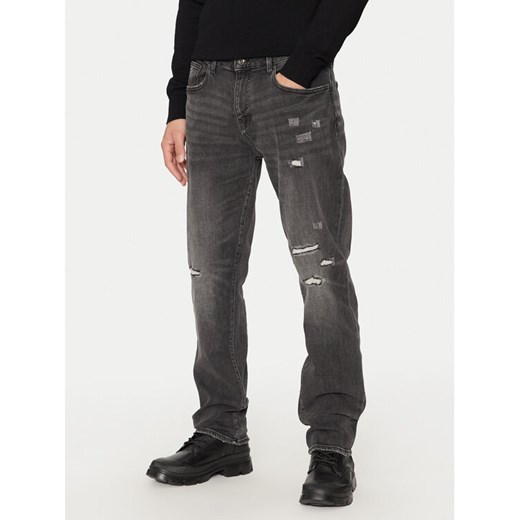 Armani Exchange Jeansy 6DZJ13 Z1YTZ 0903 Szary Slim Fit ze sklepu MODIVO w kategorii Jeansy męskie - zdjęcie 182654691