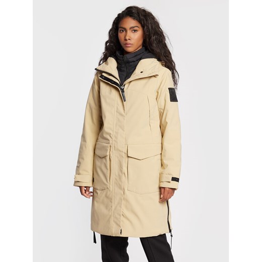 Halti Parka Bergga 065-0425 Beżowy Relaxed Fit ze sklepu MODIVO w kategorii Parki damskie - zdjęcie 182654700