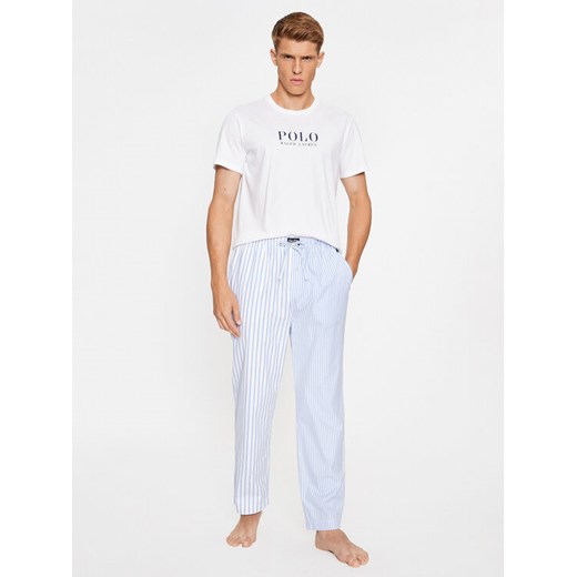 Polo Ralph Lauren Piżama 714915976002 Błękitny Regular Fit ze sklepu MODIVO w kategorii Piżamy męskie - zdjęcie 182654713