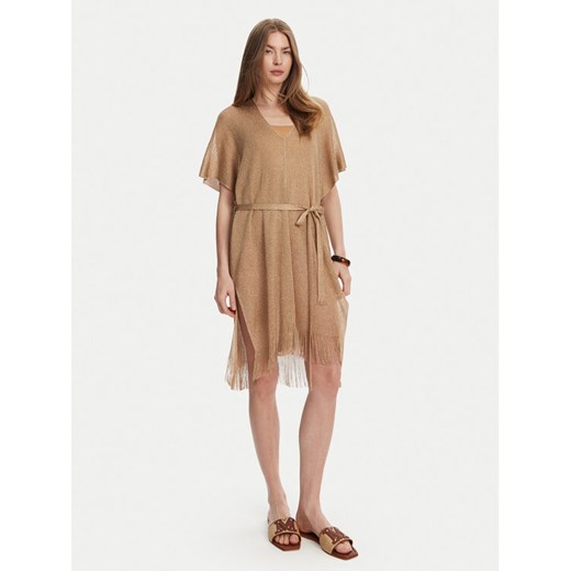 Max Mara Beachwear Kimono Donolla 2516691039 Różowy Relaxed Fit ze sklepu MODIVO w kategorii Odzież plażowa - zdjęcie 182654722