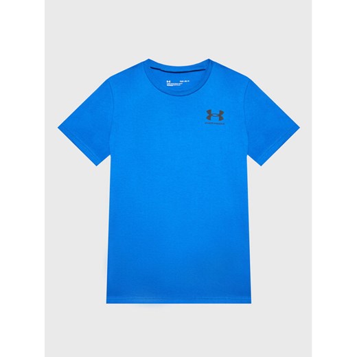 Under Armour T-Shirt Ua Sportstyle Left Chest 1363280 Niebieski Regular Fit Under Armour YMD MODIVO