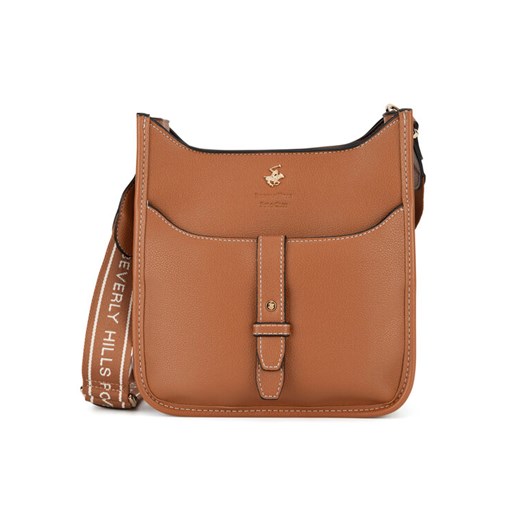 Beverly Hills Polo Club Torebka BHPC-C-016-07 Brązowy ze sklepu MODIVO w kategorii Listonoszki - zdjęcie 182654793