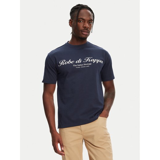 Robe di Kappa T-Shirt Robe Giovani Tozeur 61151CW Granatowy Regular Fit ze sklepu MODIVO w kategorii T-shirty męskie - zdjęcie 182654910