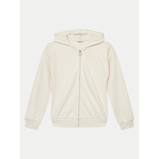 Guess Bluza J4YQ07 KA6R3 Beżowy Regular Fit ze sklepu MODIVO w kategorii Bluzy dziewczęce - zdjęcie 182655084