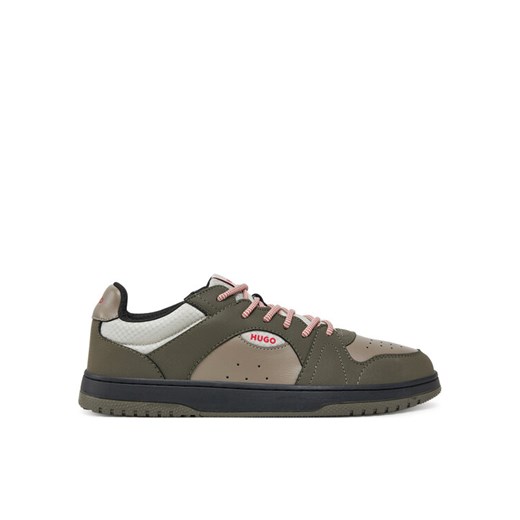 HUGO Sneakersy Hadrian 50536197 Brązowy ze sklepu MODIVO w kategorii Buty sportowe męskie - zdjęcie 182655104