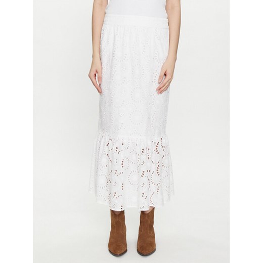 JOOP! Spódnica midi 30042145 Biały Regular Fit ze sklepu MODIVO w kategorii Spódnice - zdjęcie 182655133