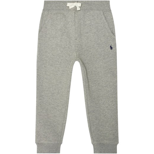 Polo Ralph Lauren Spodnie dresowe Core Replen 322720897004 Szary Regular Fit ze sklepu MODIVO w kategorii Spodnie chłopięce - zdjęcie 182655223