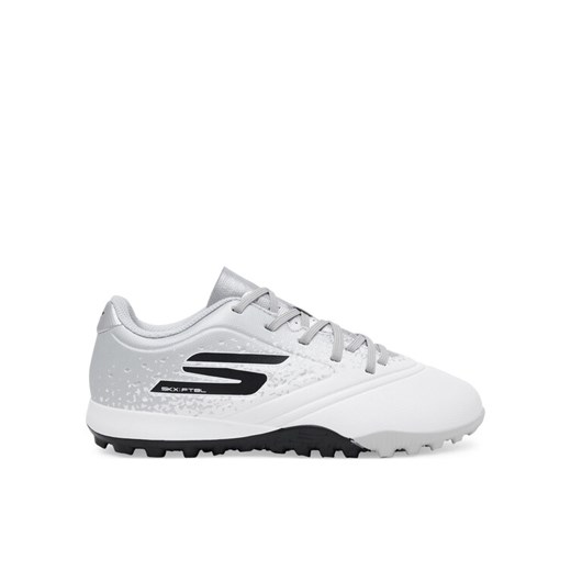 Skechers Buty do piłki nożnej Razor 1.5 Jr Youth Tf 252061L/WSL Biały ze sklepu MODIVO w kategorii Buty sportowe dziecięce - zdjęcie 182655234