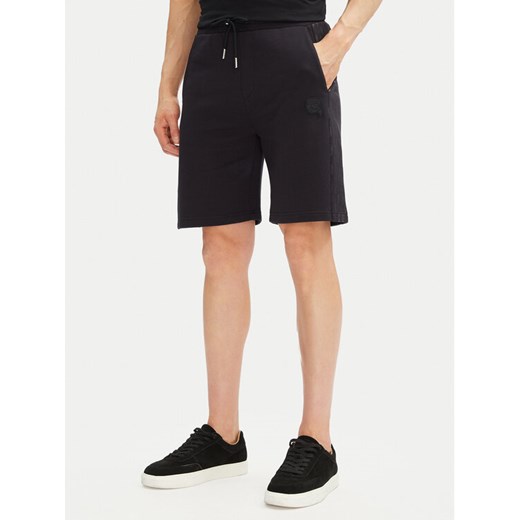 KARL LAGERFELD Szorty sportowe 705071 552951 Granatowy Regular Fit ze sklepu MODIVO w kategorii Spodenki męskie - zdjęcie 182655241