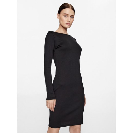 Hugo Sukienka codzienna Naretha 50498632 Czarny Slim Fit ze sklepu MODIVO w kategorii Sukienki - zdjęcie 182655242
