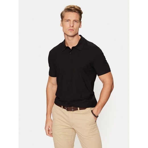 Guess Polo M4YP31 KCD60 Czarny Regular Fit ze sklepu MODIVO w kategorii T-shirty męskie - zdjęcie 182655324