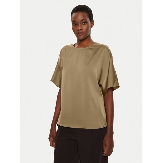 JOOP! Bluzka Bianca 10017931 30044801 Beżowy Regular Fit ze sklepu MODIVO w kategorii Bluzki damskie - zdjęcie 182655333