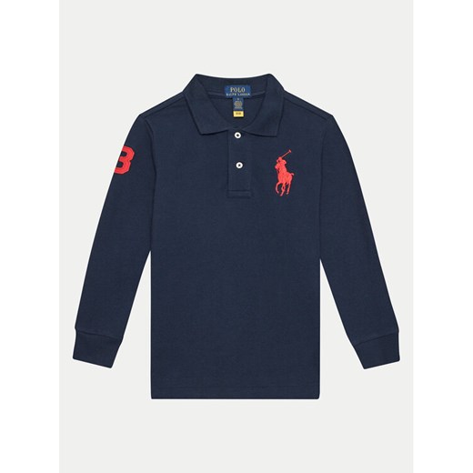 Polo Ralph Lauren Polo 322703636044 Granatowy Regular Fit ze sklepu MODIVO w kategorii T-shirty chłopięce - zdjęcie 182655341