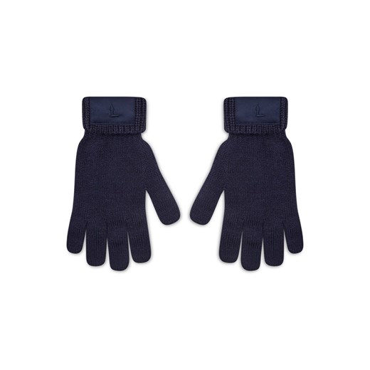 Trussardi Rękawiczki Damskie 57Z00282 Granatowy ze sklepu MODIVO w kategorii Rękawiczki damskie - zdjęcie 182655390