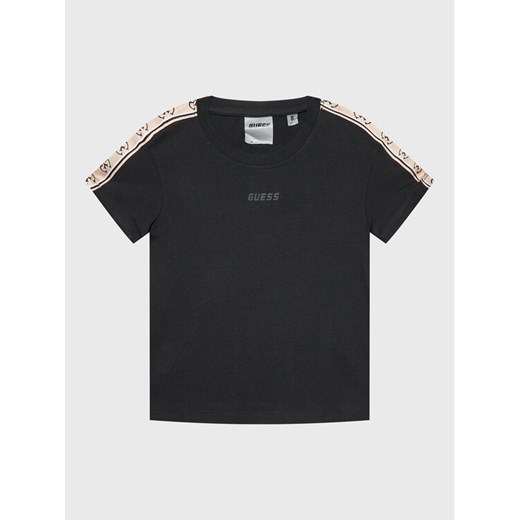Guess T-Shirt J3RI47 I3Z14 Czarny Regular Fit ze sklepu MODIVO w kategorii T-shirty chłopięce - zdjęcie 182655514