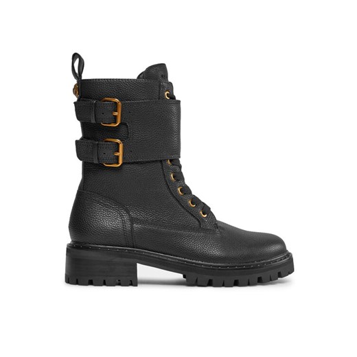 Kurt Geiger Trapery 225-Brooke Combat Boot 559700109 Czarny ze sklepu MODIVO w kategorii Workery damskie - zdjęcie 182655652