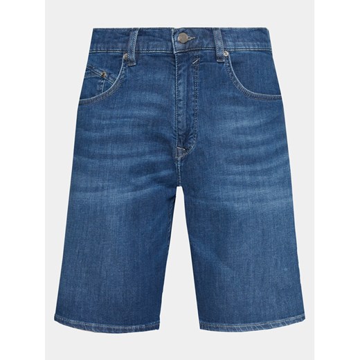 Baldessarini Szorty jeansowe 16908/000/1273 Granatowy Regular Fit ze sklepu MODIVO w kategorii Spodenki męskie - zdjęcie 182655704
