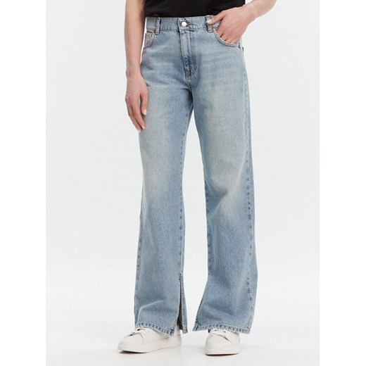 ViCOLO Jeansy DD5065 Niebieski Wide Leg ze sklepu MODIVO w kategorii Jeansy damskie - zdjęcie 182655732
