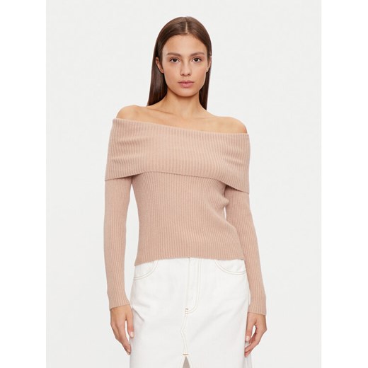 ONLY Sweter Katia 15311830 Beżowy Regular Fit ze sklepu MODIVO w kategorii Swetry damskie - zdjęcie 182655960