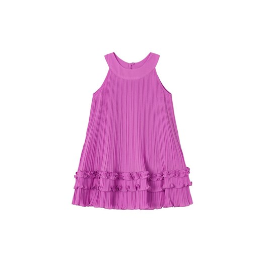 Mayoral Sukienka elegancka 3915 Różowy Regular Fit ze sklepu MODIVO w kategorii Sukienki dziewczęce - zdjęcie 182655963