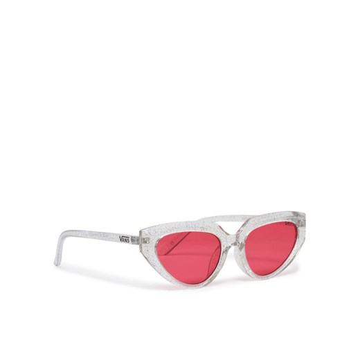 Vans Okulary przeciwsłoneczne Shelby Sunglasses VN000GN0WHT1 Biały ze sklepu MODIVO w kategorii Okulary przeciwsłoneczne damskie - zdjęcie 182655964