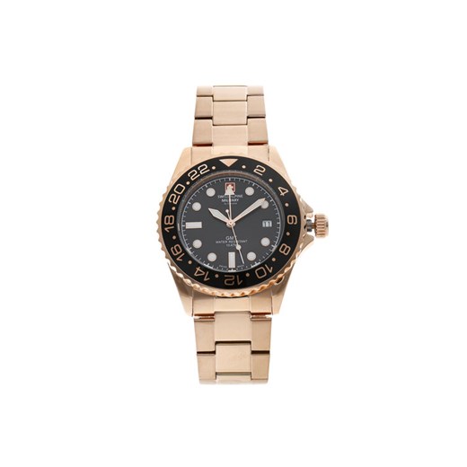 Swiss Alpine Military Zegarek 7052.1167 Złoty ze sklepu MODIVO w kategorii Zegarki - zdjęcie 182656011