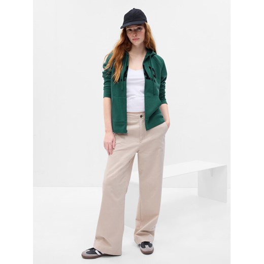 Gap Bluza 463503-36 Zielony Regular Fit ze sklepu MODIVO w kategorii Bluzy damskie - zdjęcie 182656020