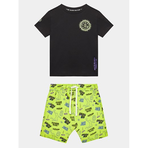 Original Marines Komplet dziecięcy DDP2184B Czarny Regular Fit ze sklepu MODIVO w kategorii Komplety chłopięce - zdjęcie 182656050
