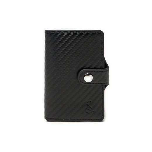 Semi Line Etui na karty kredytowe P8296-1 Czarny ze sklepu MODIVO w kategorii Etui - zdjęcie 182656062