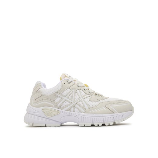 Armani Exchange Sneakersy XUX188 XV775 T063 Écru ze sklepu MODIVO w kategorii Buty sportowe męskie - zdjęcie 182656102
