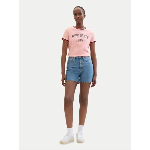 Tom Tailor Denim Szorty jeansowe 1041242 Niebieski Mom Fit ze sklepu MODIVO w kategorii Szorty - zdjęcie 182656110