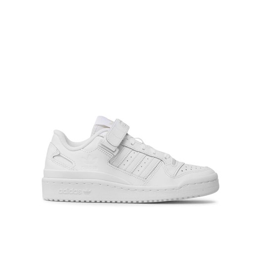 adidas Sneakersy Forum Low FZ6463 Biały ze sklepu MODIVO w kategorii Buty sportowe damskie - zdjęcie 182656150