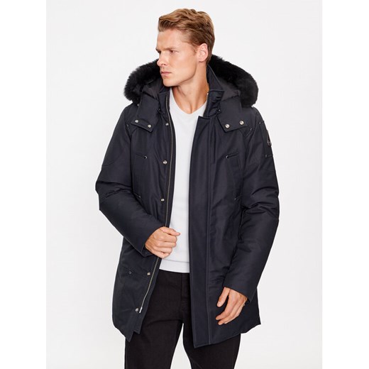 Moose Knuckles Kurtka puchowa Original Stirling M32MP261S Granatowy Regular Fit ze sklepu MODIVO w kategorii Kurtki męskie - zdjęcie 182656151
