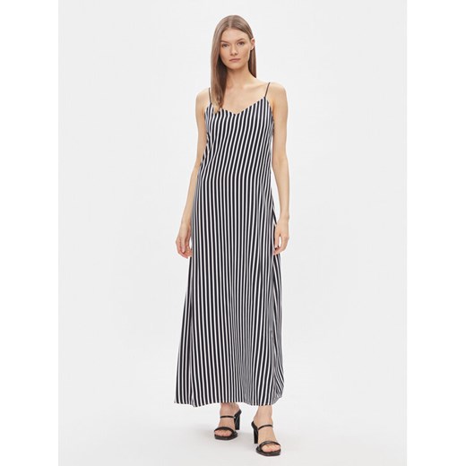 Tommy Hilfiger Sukienka letnia WW0WW41780 Granatowy Regular Fit ze sklepu MODIVO w kategorii Sukienki - zdjęcie 182656210