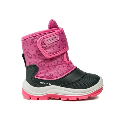 Geox Śniegowce B Flanfil Girl B Abx B263WG 0BCMN C0922 M Czarny ze sklepu MODIVO w kategorii Buty zimowe dziecięce - zdjęcie 182656240